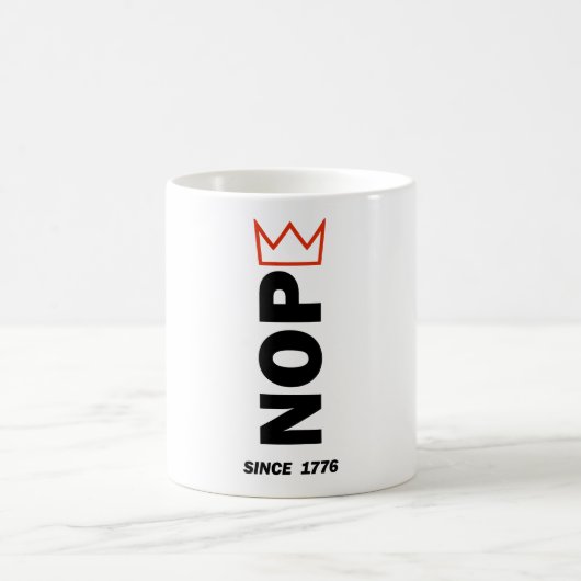 Mug NOPE. Pas de rois. (Centre)