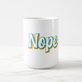 Mug Nope Retro (Centre)