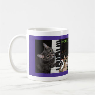 Mug Nora le chat de piano