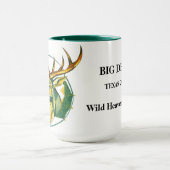 Mug Nordic Style Geometric Deer Personalized (Centre)