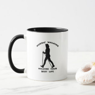 Mug Nordic Walking - Marcher votre meilleure vie