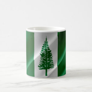 Mug Norfolk Island - Drapeau de roulement -