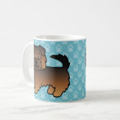 Mug Norfolk Terrier poil grizzle (Devant gauche)