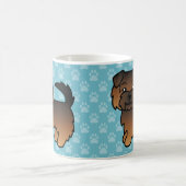 Mug Norfolk Terrier poil grizzle (Centre)