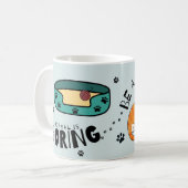 Mug Normal Est Ennuyeux Être Un Puddicat / Mignonne Ch (Devant gauche)