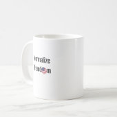 Mug Normaliser la liberté (Devant gauche)