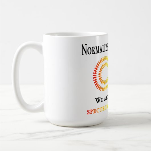 Mug Normaliser la Neurodiversité (Gauche)