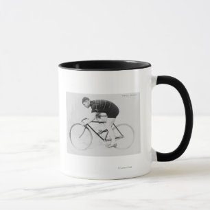Mug Norman Anderson Vue latérale du vélo de course