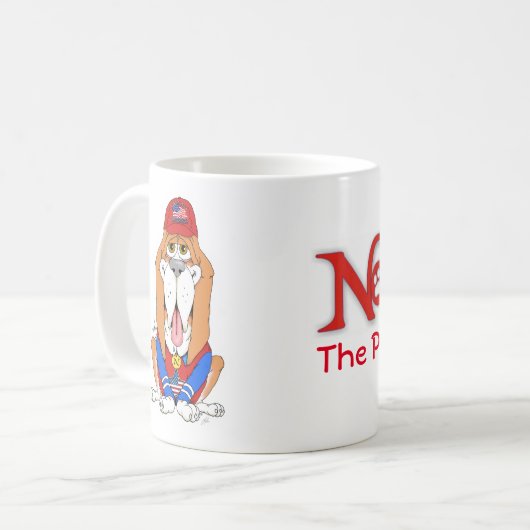 Mug Norman Patriotic Pup (Devant gauche)