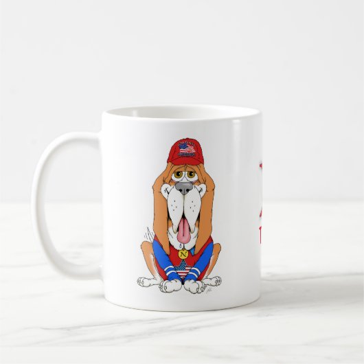 Mug Norman Patriotic Pup (Gauche)