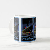 Mug Normandie à la nuit (Devant gauche)