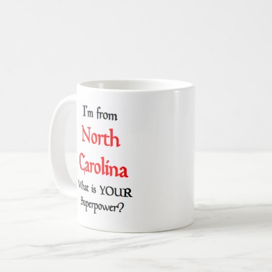 Mug north carolina (Devant gauche)