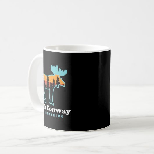 Mug North Conway New Hampshire Moose Mountains (Devant gauche)