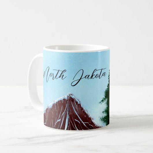 Mug North Dakota State Mountain Runoff (Devant gauche)