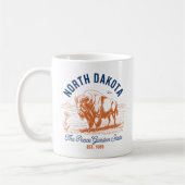 Mug North Dakota The Peace Garden State Bison (Gauche)