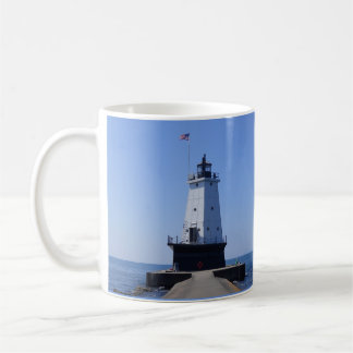 Mug North Pierhead Lighthouse, Ludington, MI 