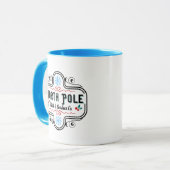 Mug North Pole Milk Cookie Company ajouter un monogram (Devant gauche)