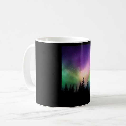 Mug Northern Light Mountain (Devant gauche)