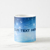Mug Northern Light Stars blue + votre texte et vos idé (Centre)