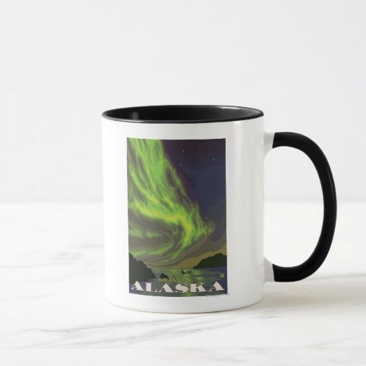 Mug Northern Lights and Orcas - Wrangell, Alaska (Droite)