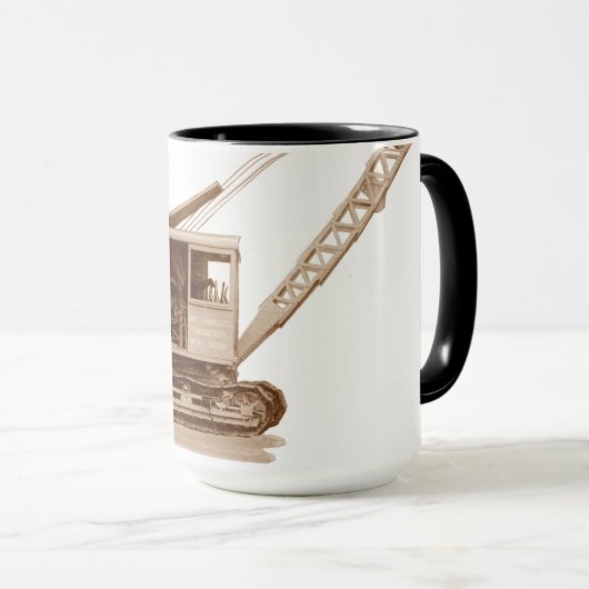 Mug Northwest Crane Construction Crane Model 2 (Devant droit)