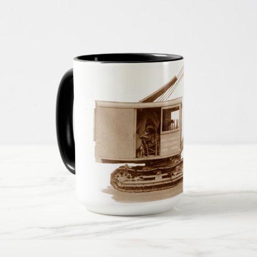 Mug Northwest Crane Construction Crane Model 2 (Devant gauche)