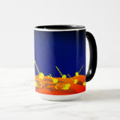 MUG NORTHWEST CRANE ET SHOVEL OPÉRATEUR ART (Devant droit)