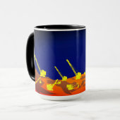 MUG NORTHWEST CRANE ET SHOVEL OPÉRATEUR ART (Devant gauche)