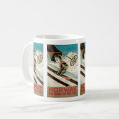 Mug Norvège ~ La maison du ski (Devant gauche)