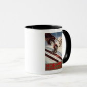 Mug Norvège - La maison du ski (Devant droit)