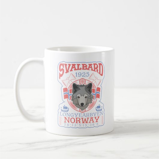 MUG NORVÈGE SVALBARD LONGYEARBYEN - SVALBARD ARCTIC FO (Gauche)