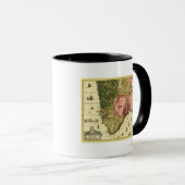 Mug NorvègeCarte panoramiqueNorvège (Devant droit)