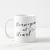 Mug Norvégien À Heart Mug, Norvège (Gauche)