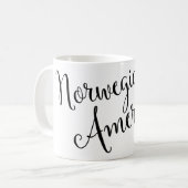 Mug norvégien-américain Entwins Hearts (Devant gauche)