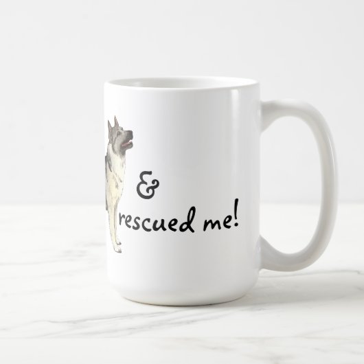 Mug Norvégien Elkhound de délivrance (Droite)