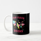 Mug Nos Flock Rocks Flamant rose Correspondant Vacance (Gauche)