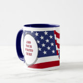 Mug Nos héros - Ajouter votre photo (Devant gauche)