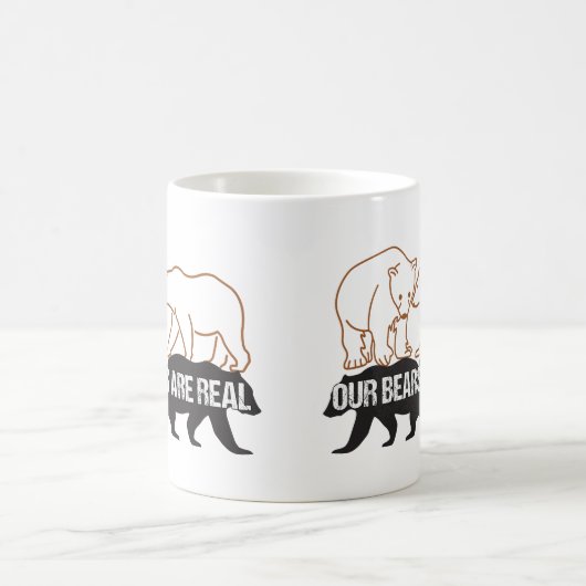 Mug Nos ours sont réels.w (Centre)
