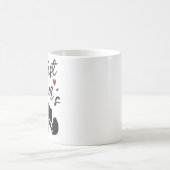 Mug Nos premiers Coeurs de la Fête des mères Mama Bear (Centre)