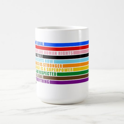 Mug Nos valeurs sont (Centre)