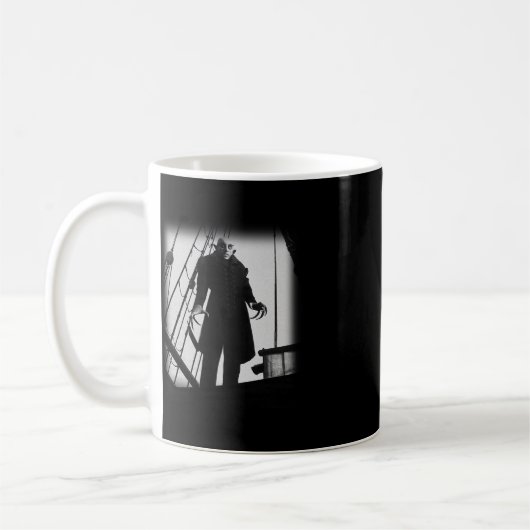 Mug Nosferatu Vampire Horreur Dracula Vlad Tepes Poste (Gauche)