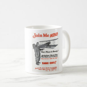 Mug NOSTALGIE vintage PUBLICITÉ AVIATION PRÉCOCE