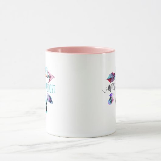 Mug Not All Who Wander Are Lost Bohemian (Centre)