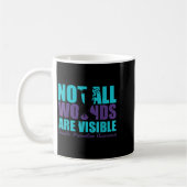 Mug Not All Wounds Are Visible Suicide Prevention Awar (Gauche)