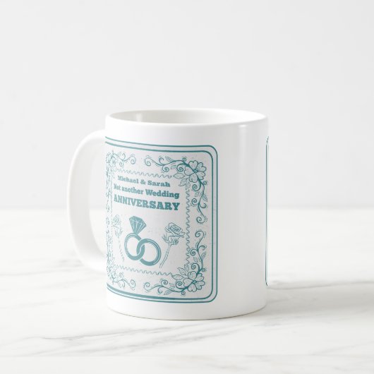 Mug Not another wedding anniversary (Devant gauche)