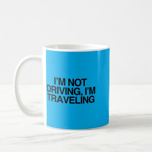 Mug Not Driving Traveling Sovereign Citizen Statement (Gauche)