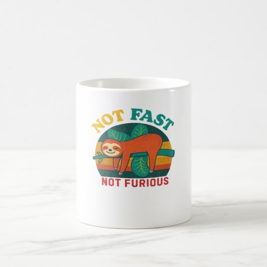 Mug Not Fast Not Furious Funny Sloth Essential T-Shirt (Centre)