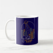 Mug Not Today Aliens (Gauche)
