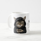 Mug Not Today, Human – Funny Grumpy Cat (Devant gauche)