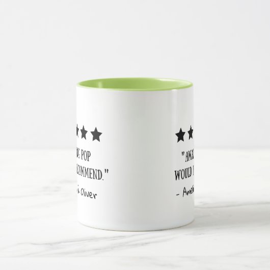 Mug Notation 5 étoiles Extraordinaire Pop recommandé T (Centre)